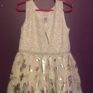 Little girls butterfly dress